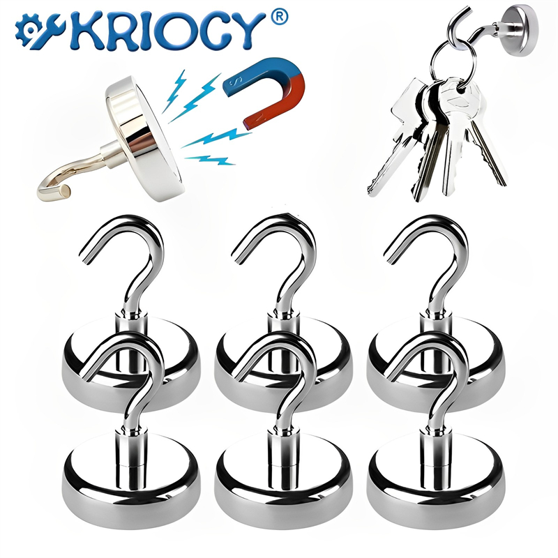 Fishing Equipment Gear - Strong Powerful Round Neodymium Magnet Hook