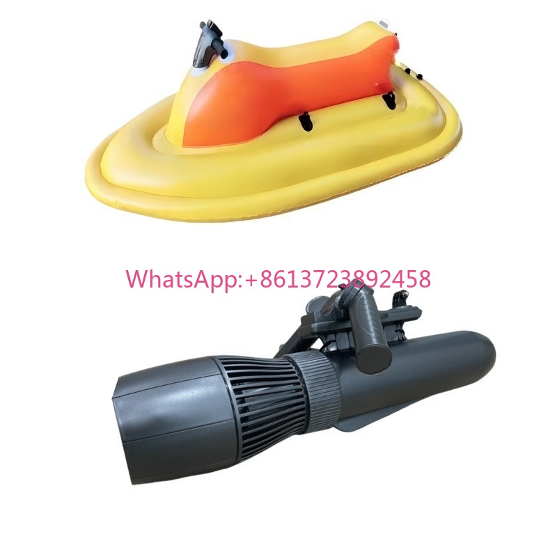 Fishing Equipment Jet - Electric inflatable jet ski, equipped with