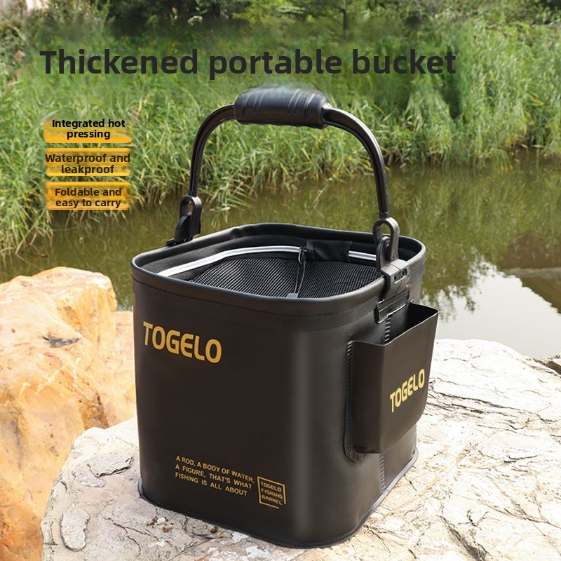 Fish bucket New folding fishin - đánh giá và giá Fishing Equipment Usa