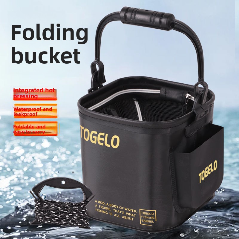 Fish bucket New folding fishin - đánh giá và giá Fishing Equipment Usa