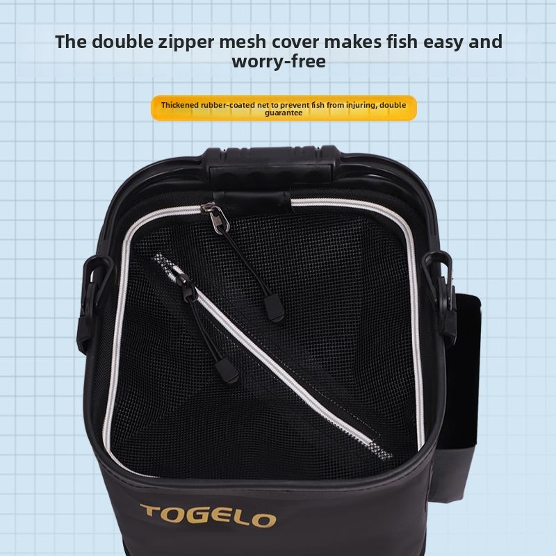 Fish bucket New folding fishin - đánh giá và giá Fishing Equipment Usa
