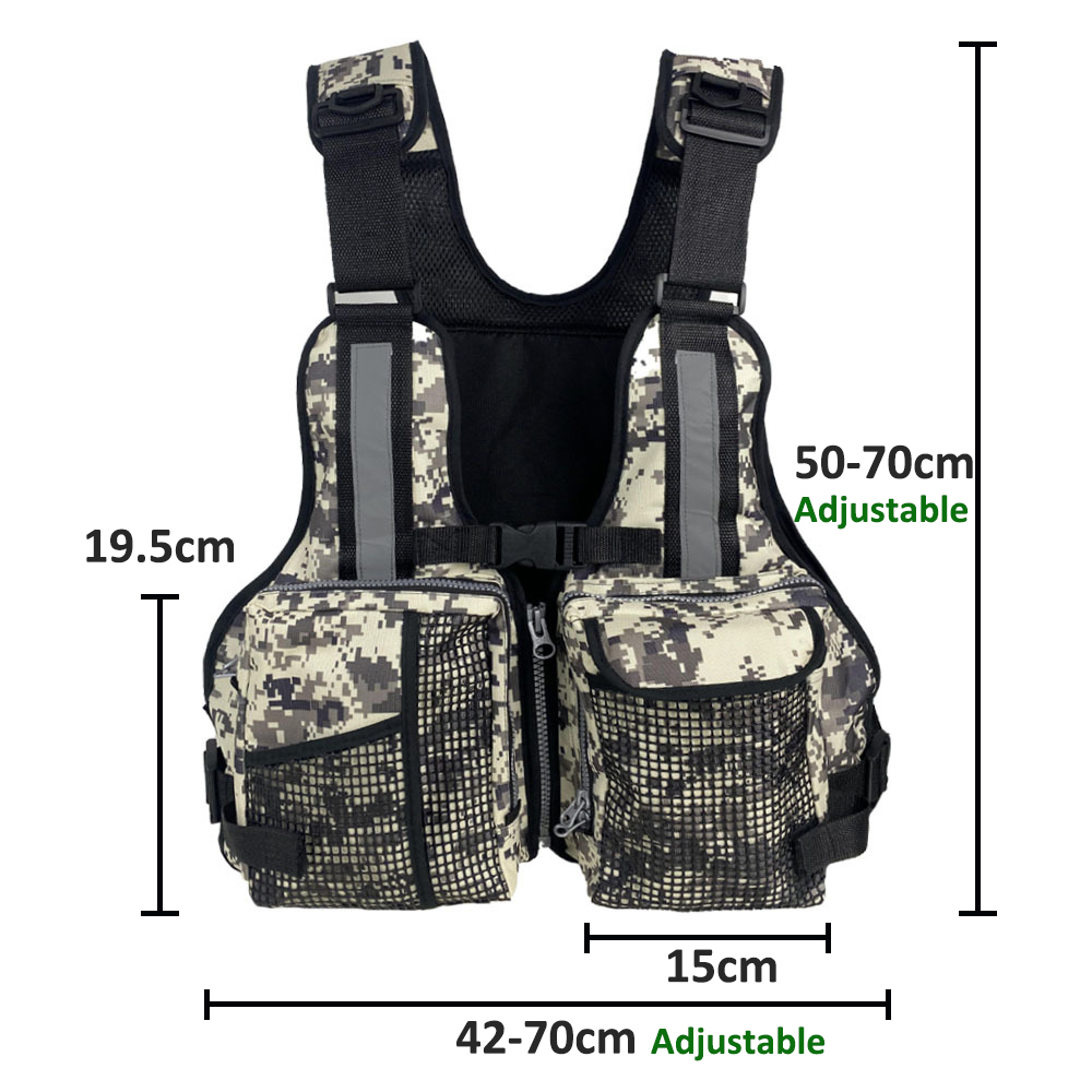 Outdoor Fishing Vest with Mult - đánh giá và giá Fishing Equipment Usa