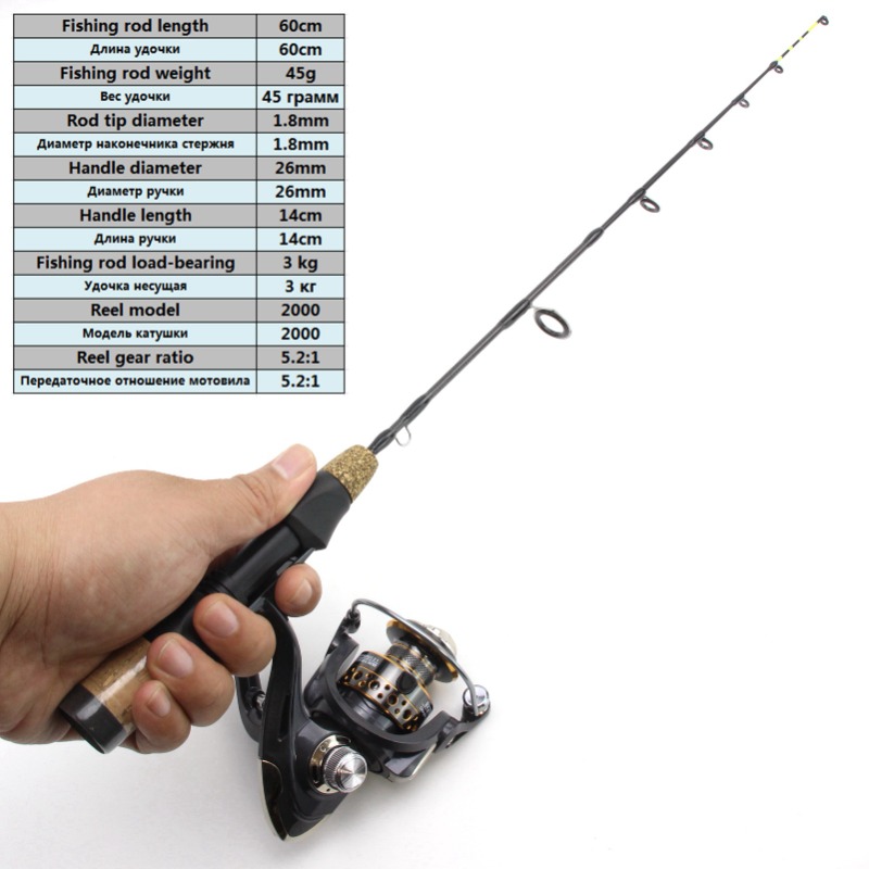 60cm 2 Tips Rod Reel Combos Wi - đánh giá và giá Ice Fishing Tip Up