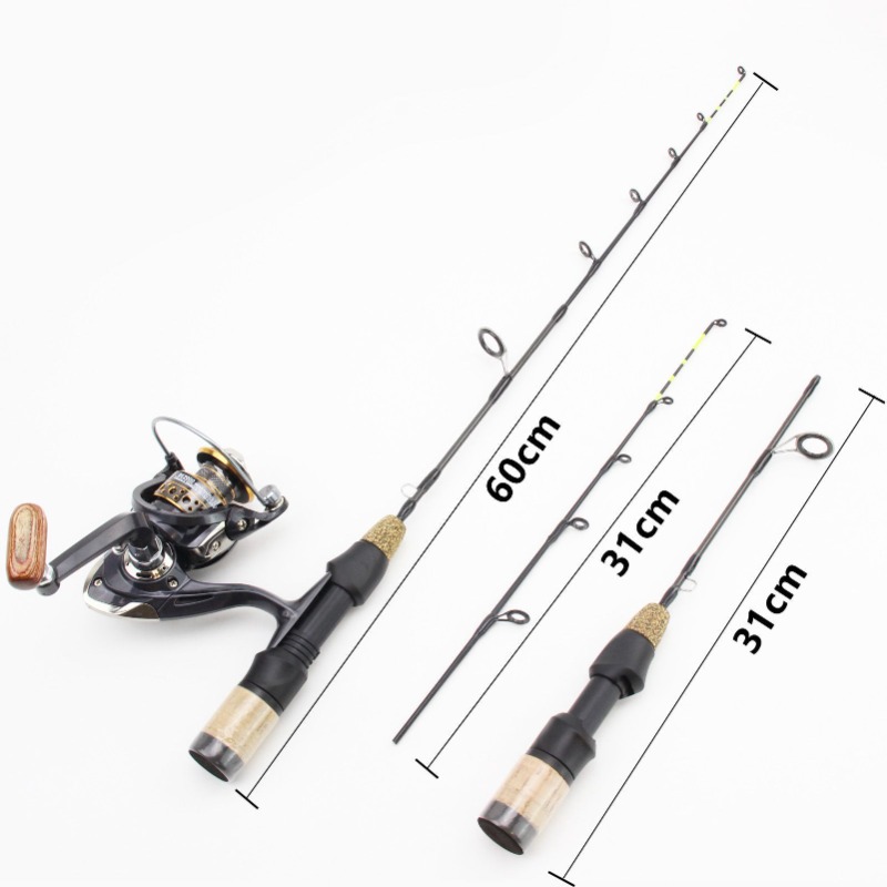 60cm 2 Tips Rod Reel Combos Wi - đánh giá và giá Ice Fishing Tip Up