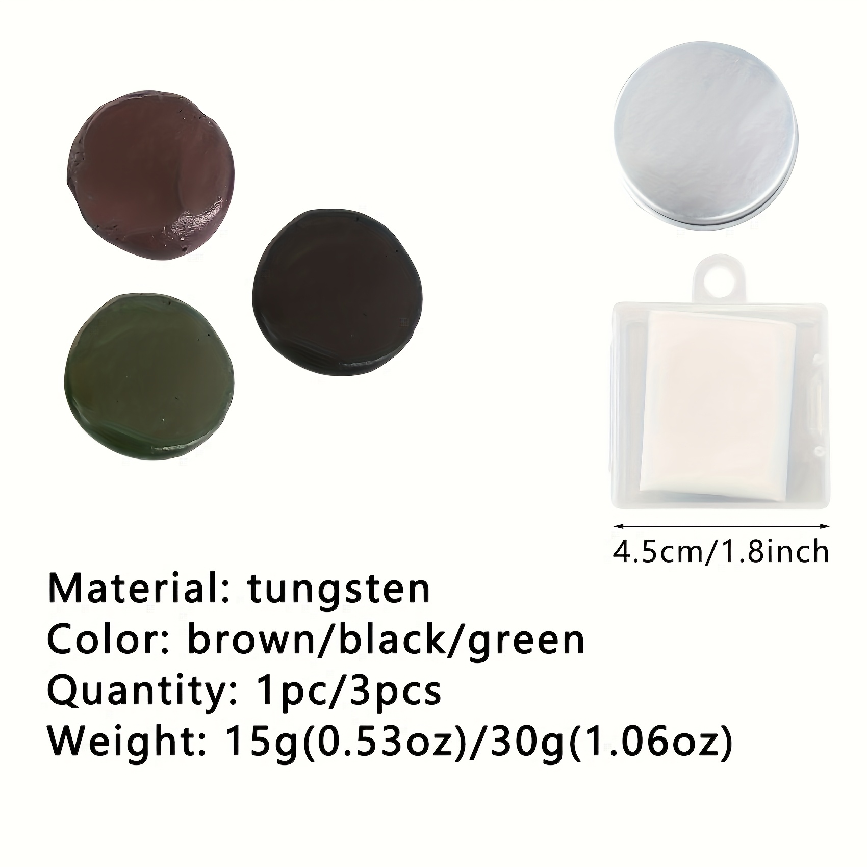 Tungsten Putty 0.5oz(15g) Tika - đánh giá và giá Fishing Equipment Fly