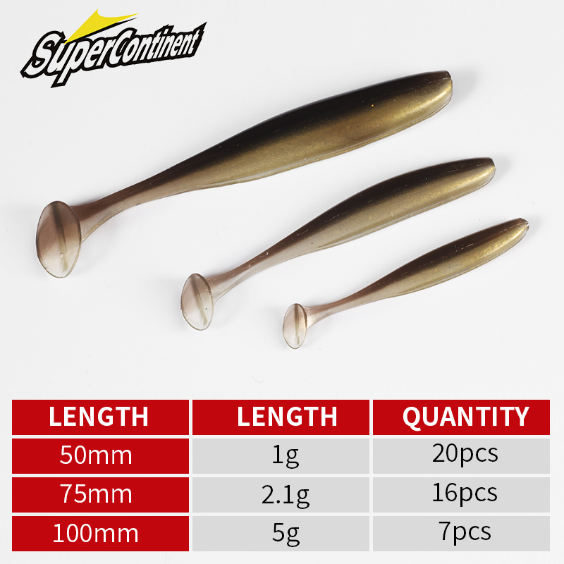2020 Siêu Lục Địa Mới Mềm Mồi  - đánh giá và giá Soft Plastic Lure