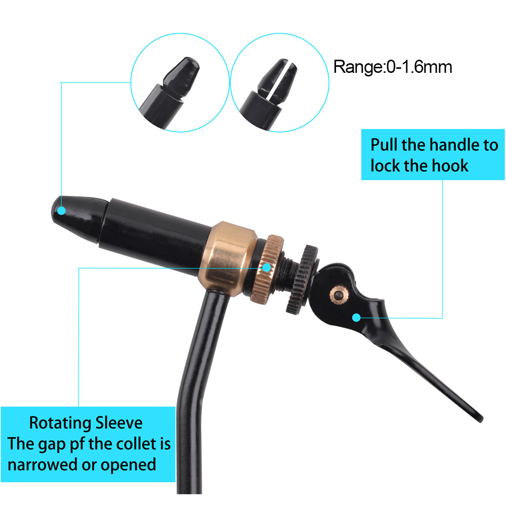 Rotary Fly Tying Vise Tool Saf - đánh giá và giá Fishing Equipment Fly