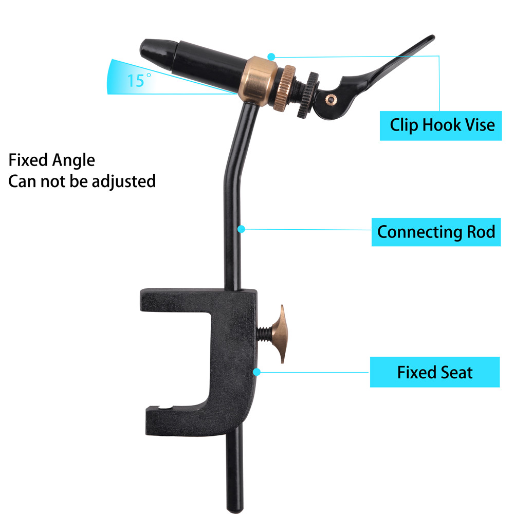 Rotary Fly Tying Vise Tool Saf - đánh giá và giá Fishing Equipment Fly