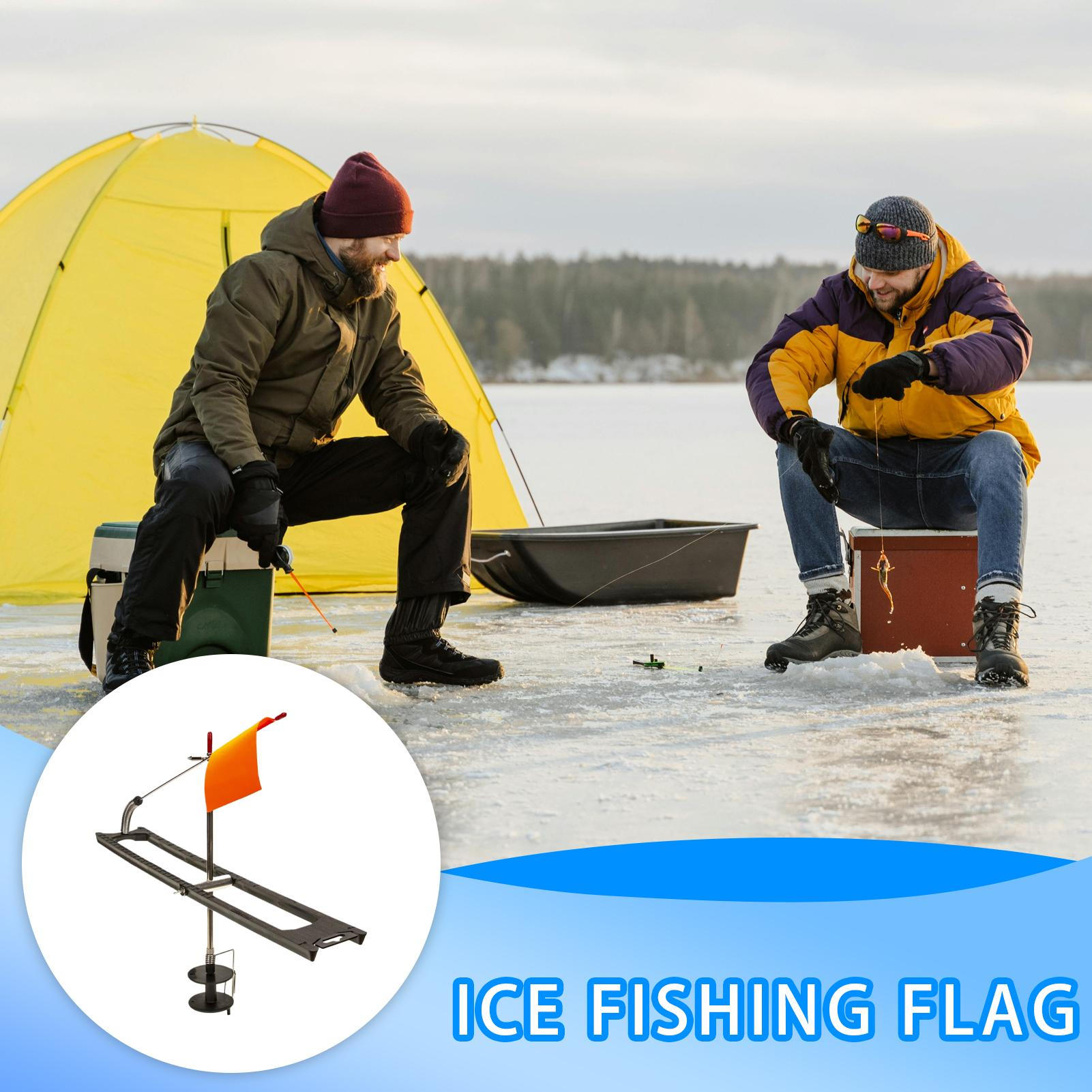 Ice Fishing Tip Up Flags Angle - đánh giá và giá Ice Fishing Tip Up