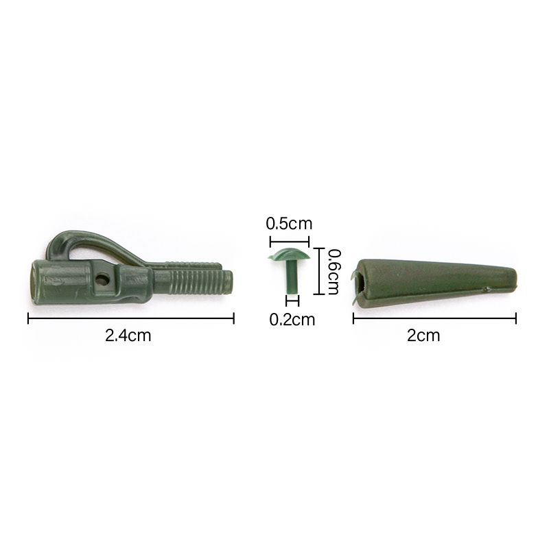 50Sets Mini Lead Clips & Tail  - đánh giá và giá Fishing Equipment Jet
