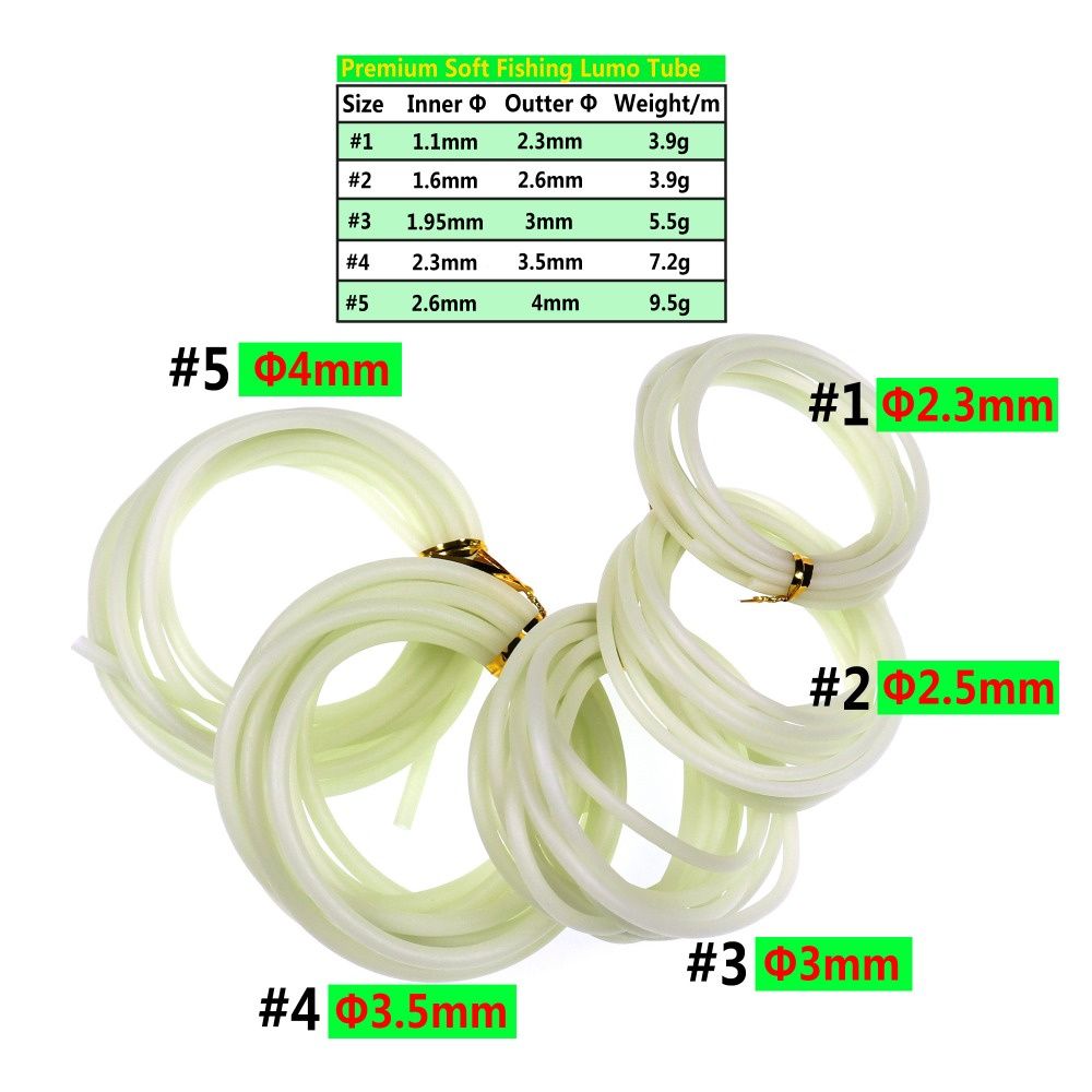 5 Sizes Light Tackle Silicone  - đánh giá và giá Fishing Quest