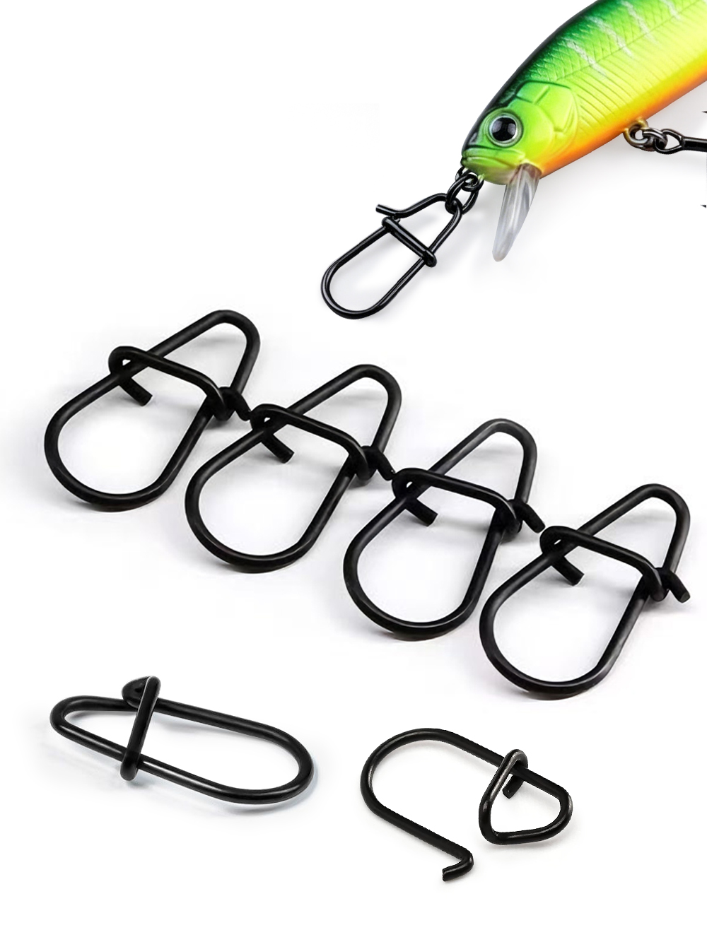 GOBAIT 100Pcs Black Stainless  - đánh giá và giá Fishing Quest