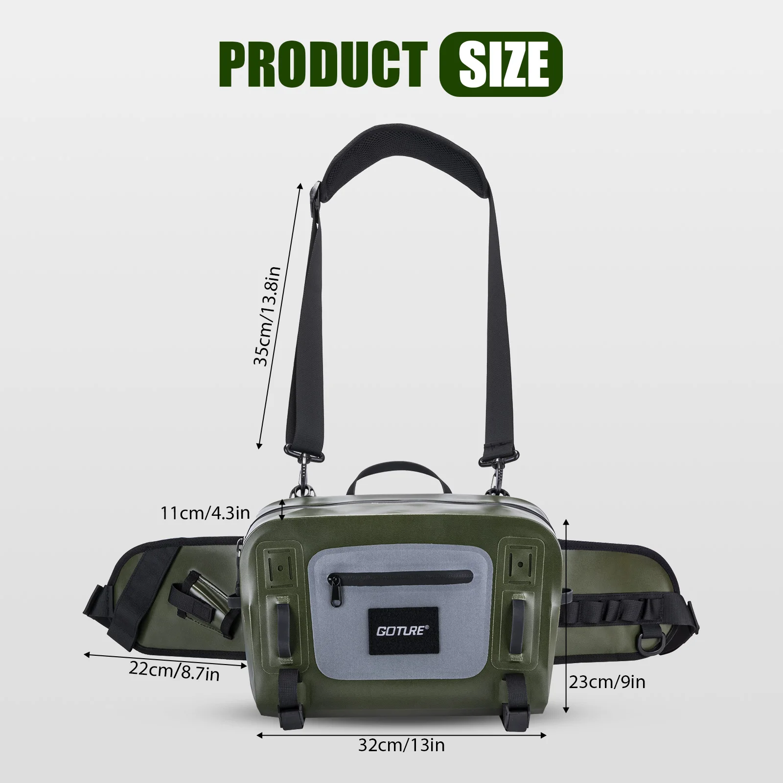 Gtoure Waterproof Fishing Tack - đánh giá và giá Fishing Equipment Fly