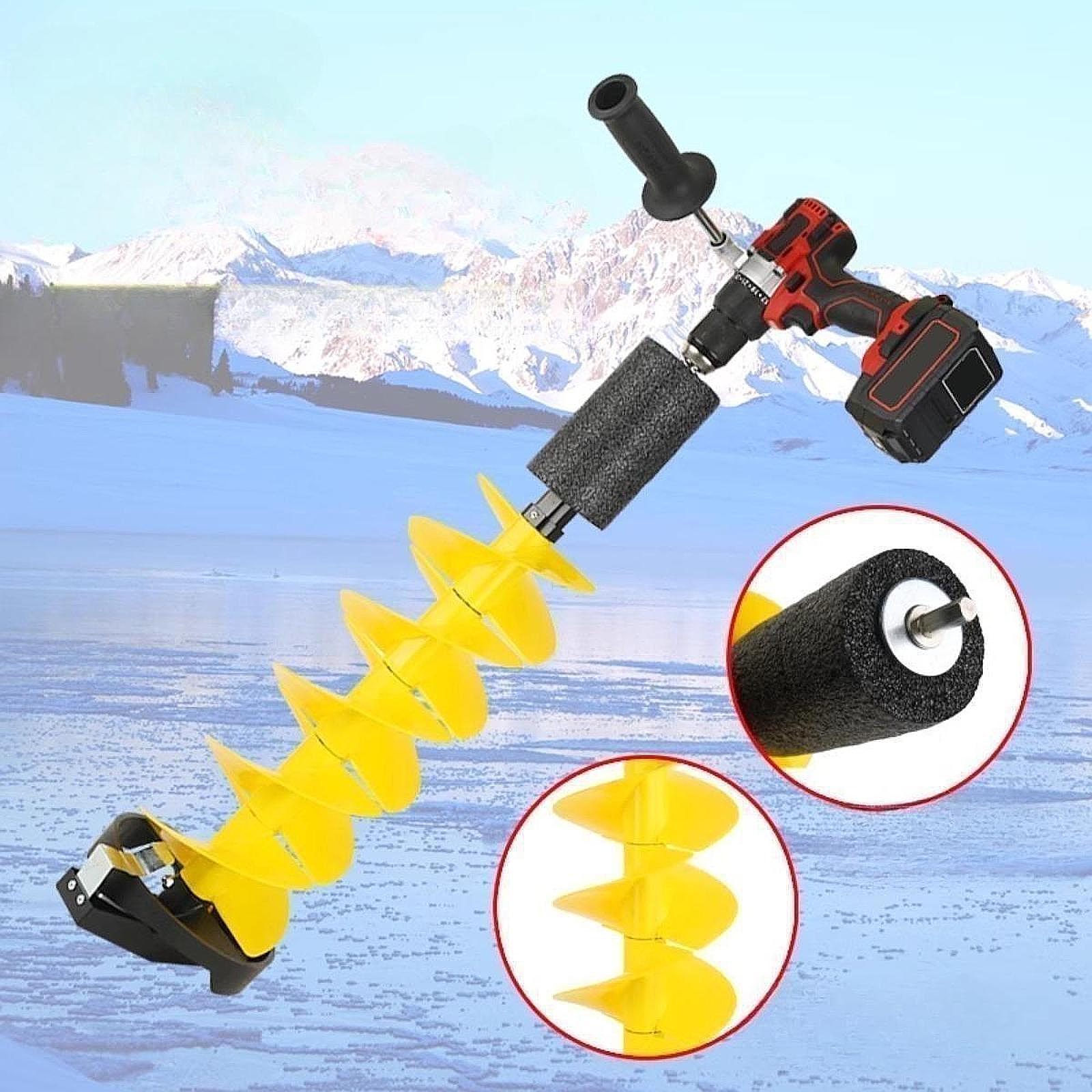 Ice Drill Auger Portable Alumi - đánh giá và giá Ice Fishing Tip Up