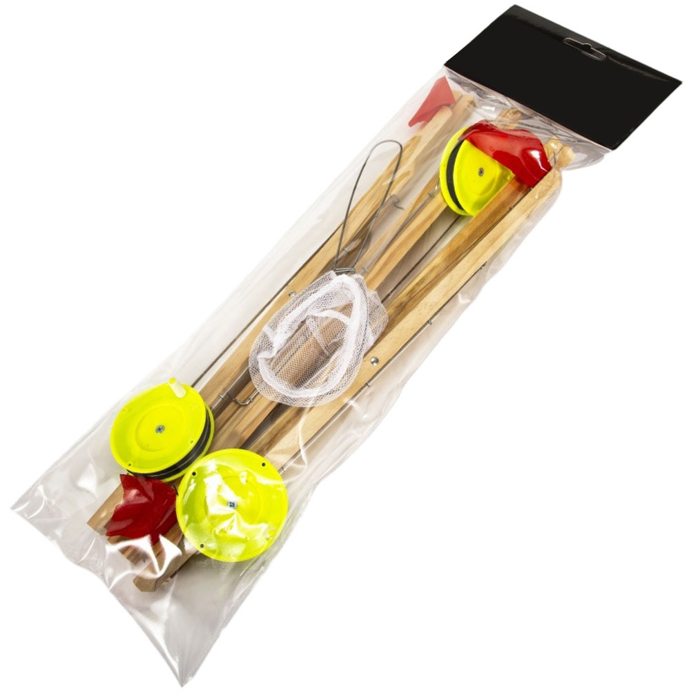 3Pcs Wooden Ice Fishing Flags  - đánh giá và giá Ice Fishing Tip Up