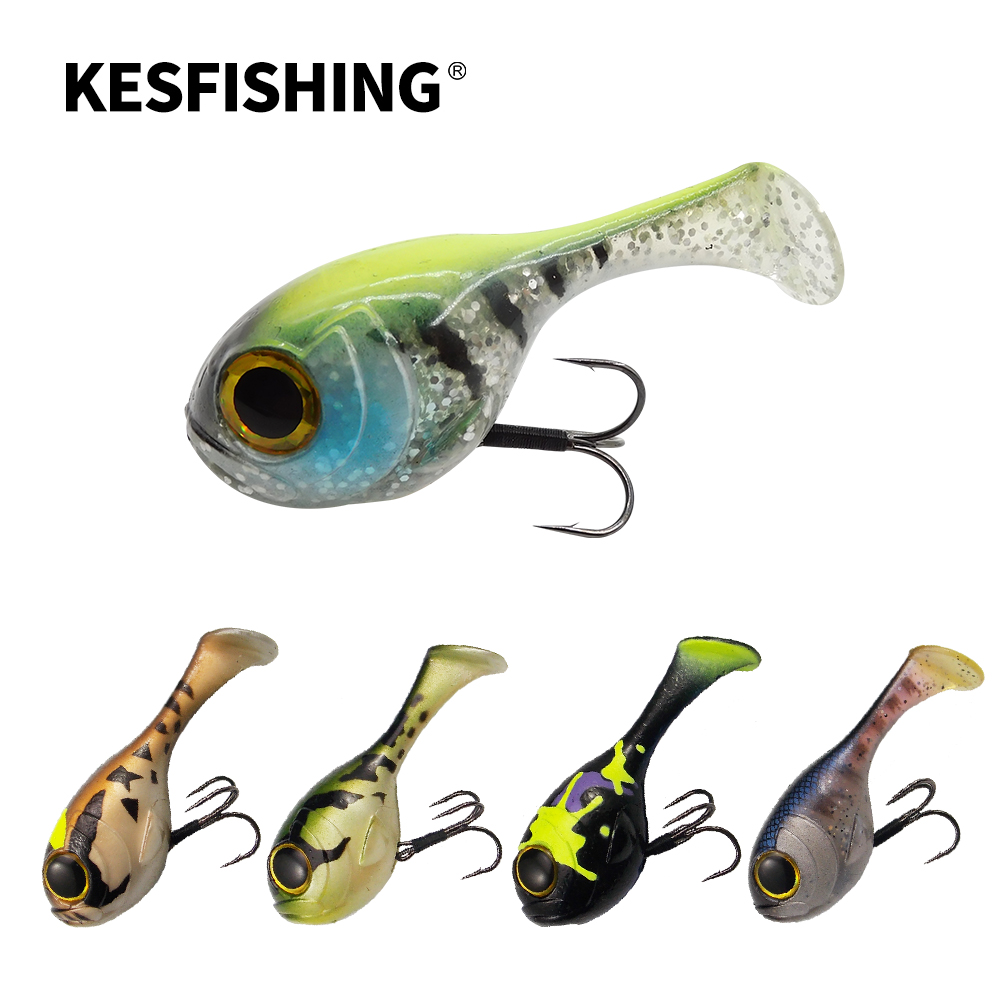 KESFISHING Mềm Dụ Balloonfish  - đánh giá và giá Soft Plastic Lure