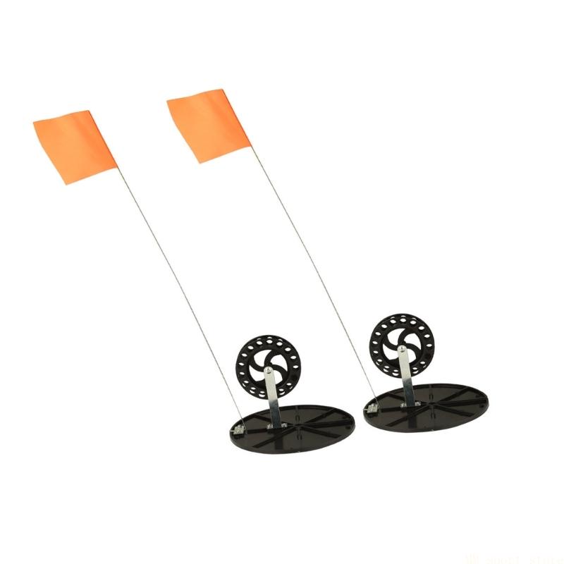 31BE 2 Chiếc Cần Câu Cá Ngoài  - đánh giá và giá Ice Fishing Tip Up