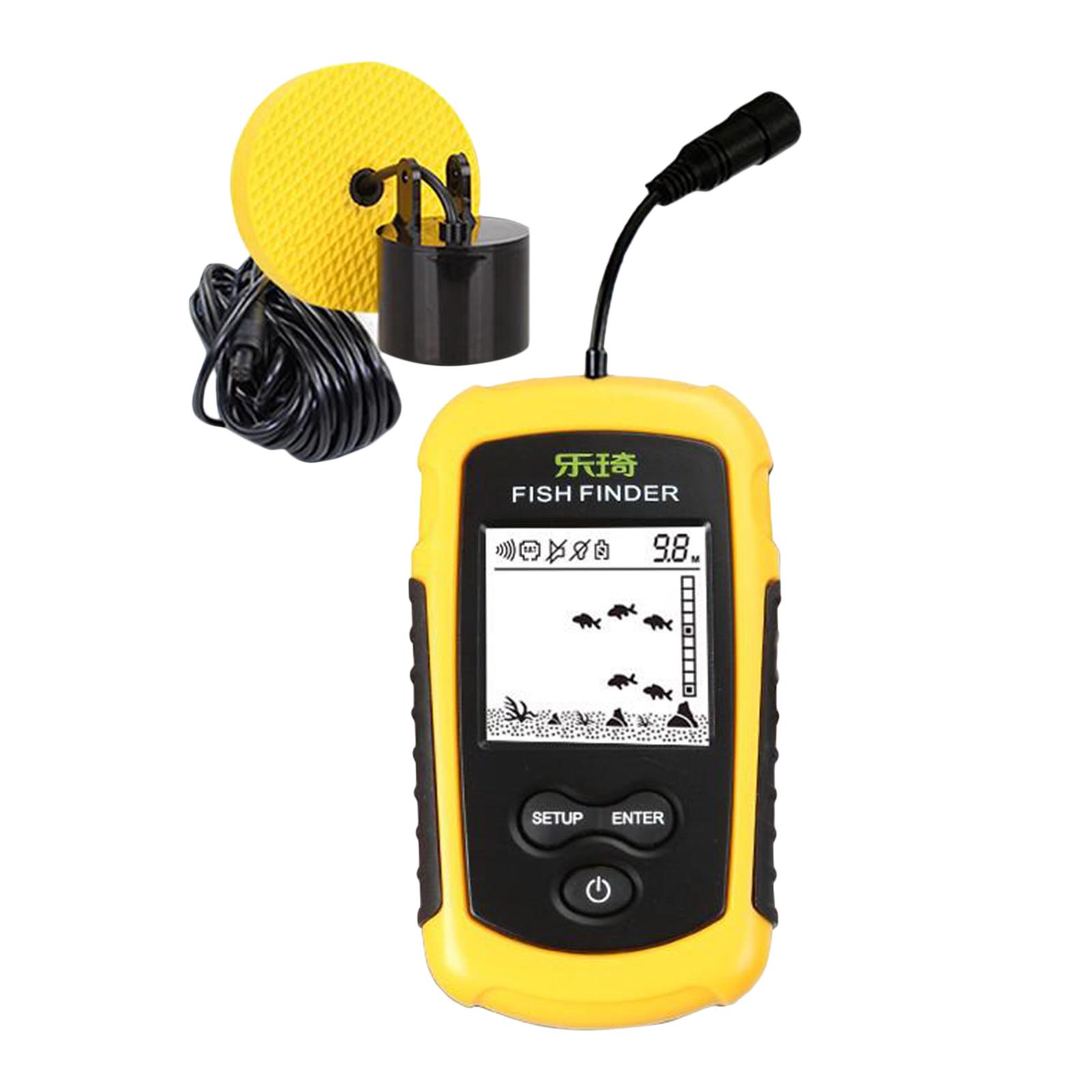 Portable Fish Finder Detector  - đánh giá và giá Fishing Equipment English