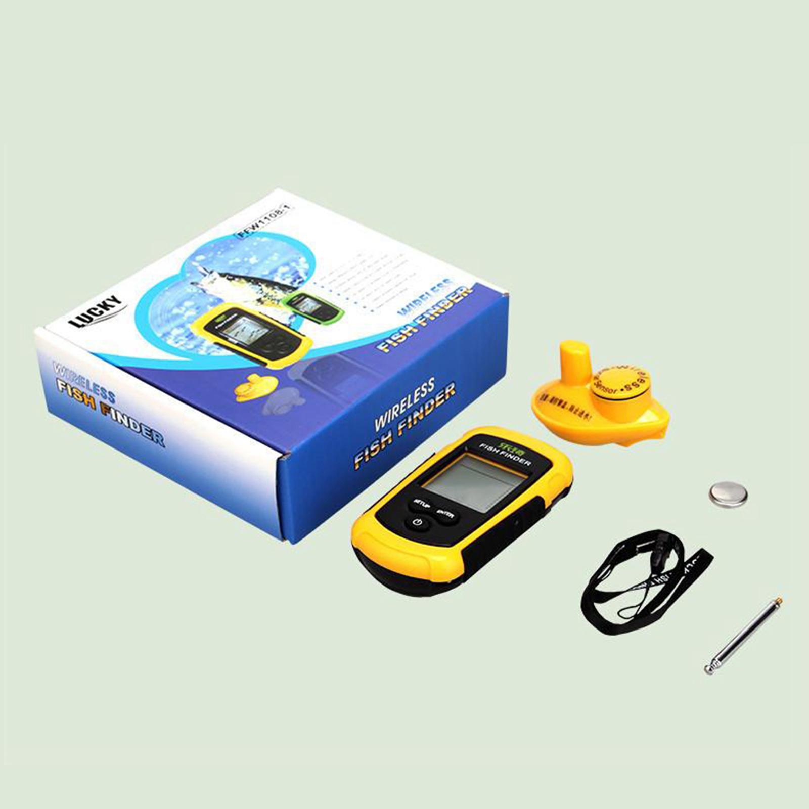 Portable Fish Finder Detector  - đánh giá và giá Fishing Equipment English