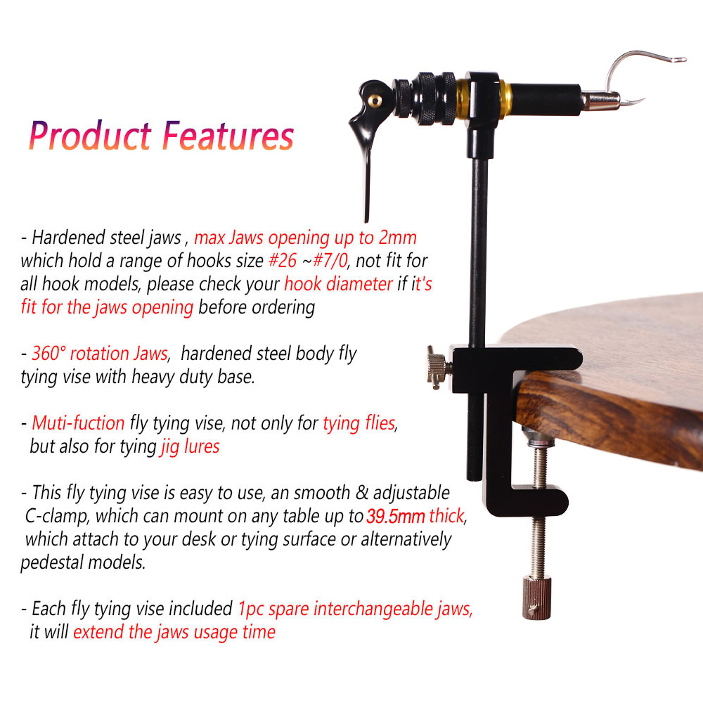Bimoo 360 ° Xoay C-Kẹp Fly Ràn - đánh giá và giá Fishing Equipment Fly