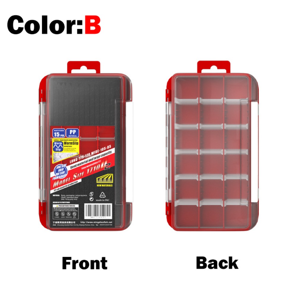 Fishing Tackle 2 Layer Fishhoo - đánh giá và giá Tackle Box