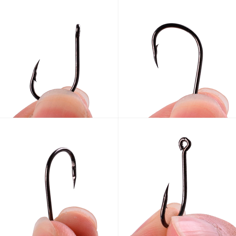 100-500PCS Fishing Hooks Set H - đánh giá và giá Fishing Equipment Jet