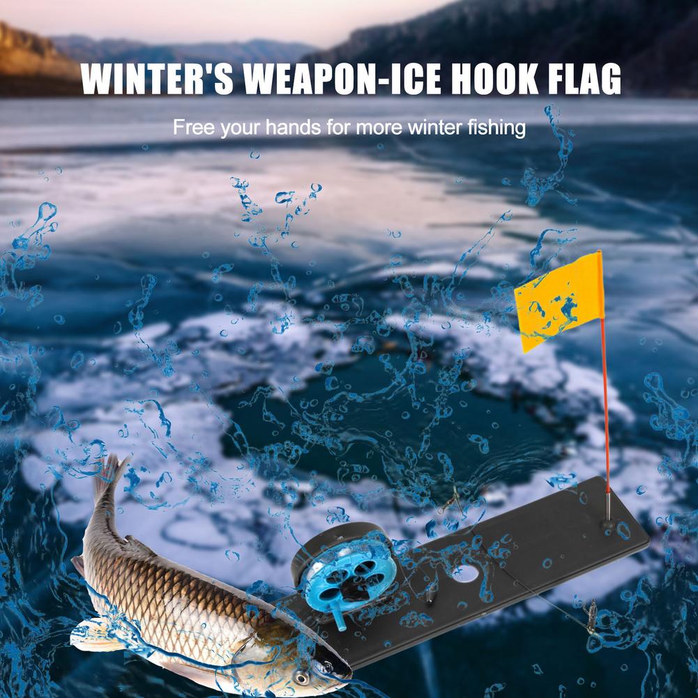 Băng Gắn Đầu Cầu-Lên Đá Tự Độn - đánh giá và giá Ice Fishing Tip Up