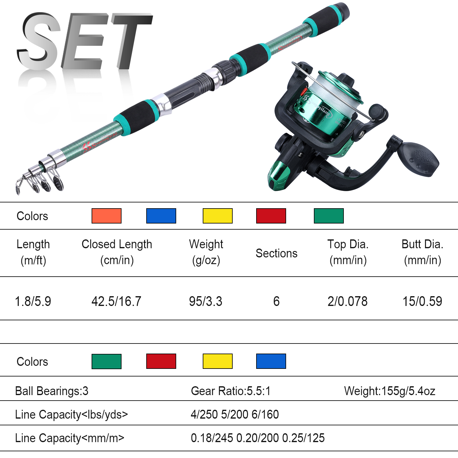 Sougayilang Telescopic Fishing - đánh giá và giá Fishing Equipment Online