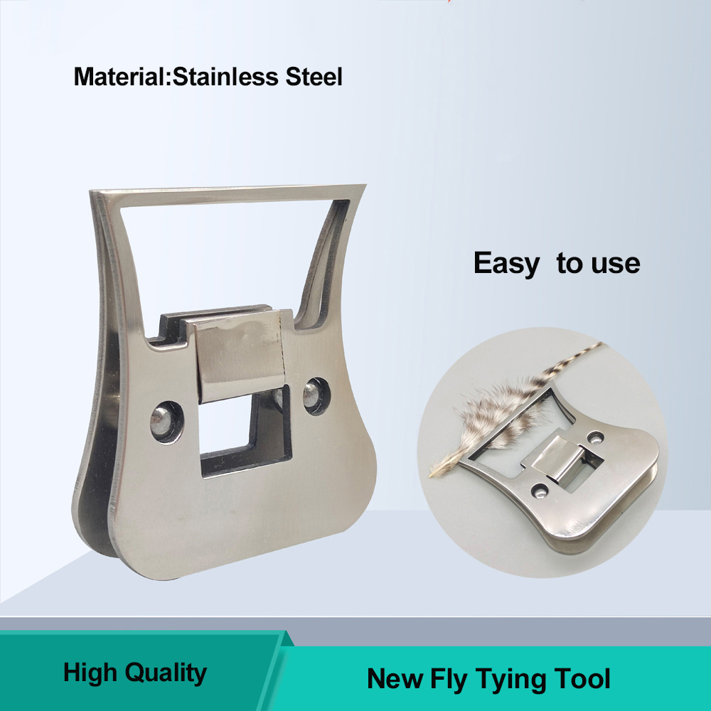 1/2pcs Fly Tying Hackle Clamp  - đánh giá và giá Fishing Equipment Fly