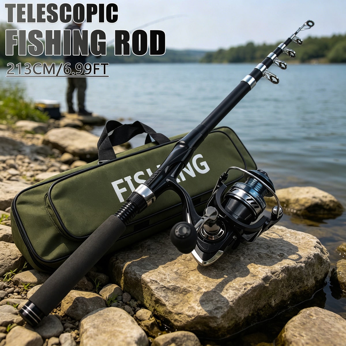 86-Piece Telescopic Fishing Ro - đánh giá và giá Fishing Equipment Online