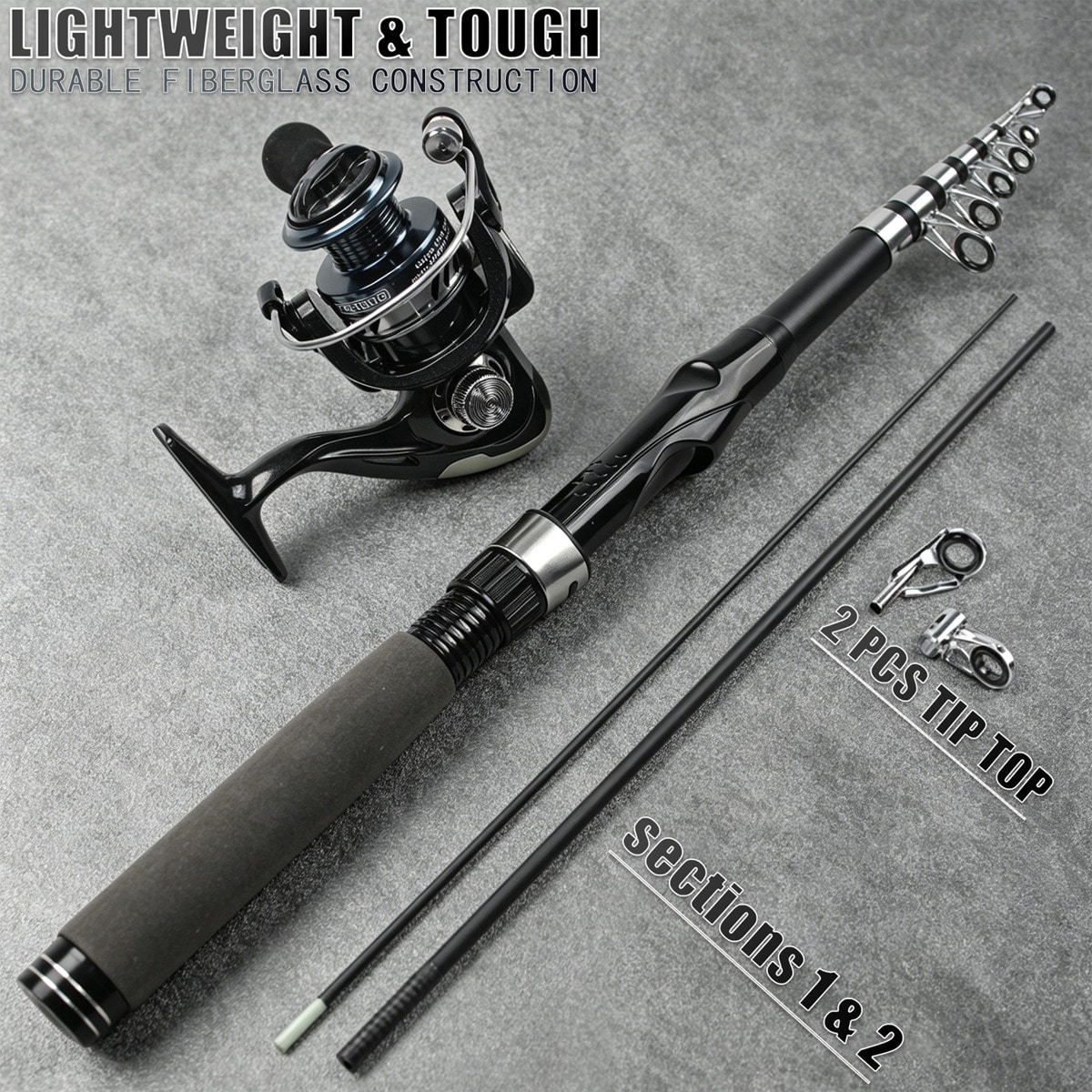 86-Piece Telescopic Fishing Ro - đánh giá và giá Fishing Equipment Online