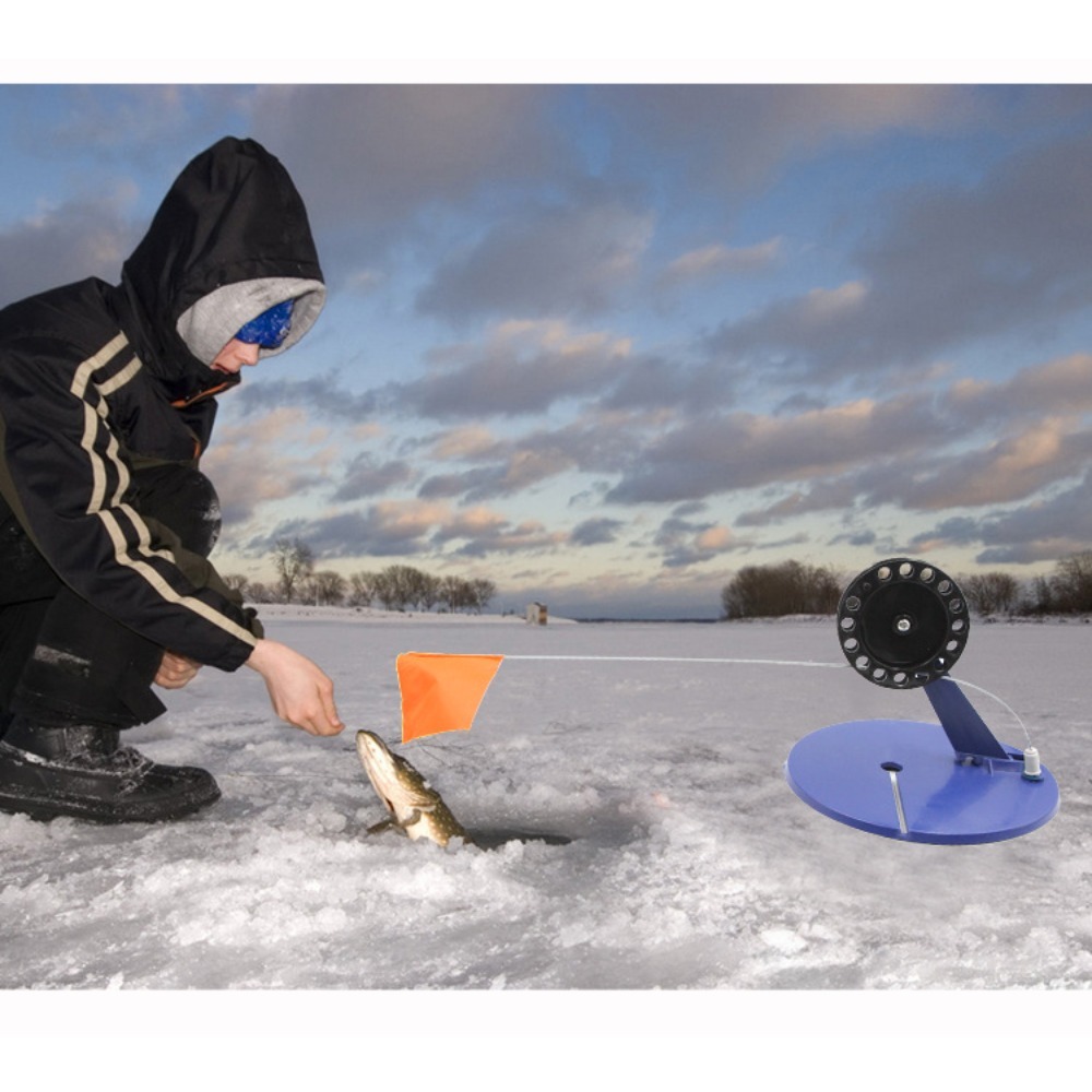 1PC Automatic Ice Fishing Plat - đánh giá và giá Ice Fishing Tip Up